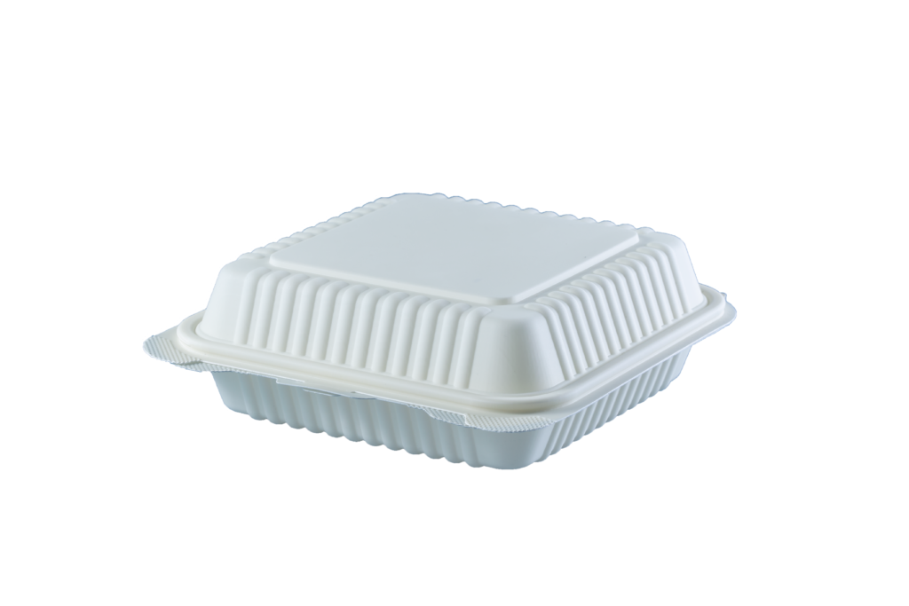 Contenedor Fécula de Maíz Beige 8×8 liso